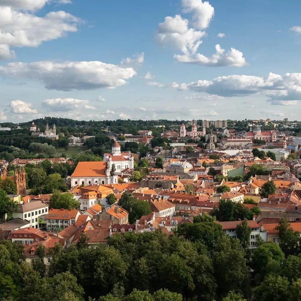 Campus universitario en Vilnius, Lituania
